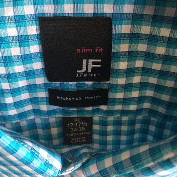🍁J. Ferrari long sleeve button down dress shirt - Picture 3 of 5
